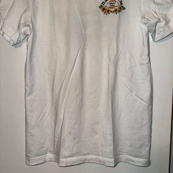 Dave and Tim Cancun Mexico Riviera Maya White Graphic Tee Large NWOT - Picture 3 of 11